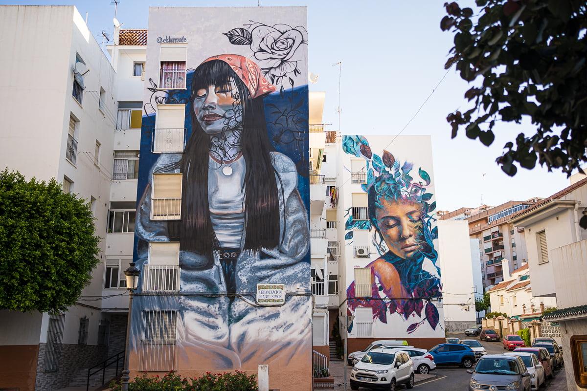 Art on the streets of Estepona